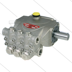 SS1B1503 Hochdruckpumpe Edelstahl - 3,5 l/min - 150 Bar - 1450 U/min - 1,03 kW - max 85°C - Welle R