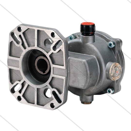 B10 - Getriebe - pumpenserie: 47(VHT) - 59(E3) - 66(VHT-SS) -  2.176:1 - 5 bis 7 kW - 1&quot; Welle