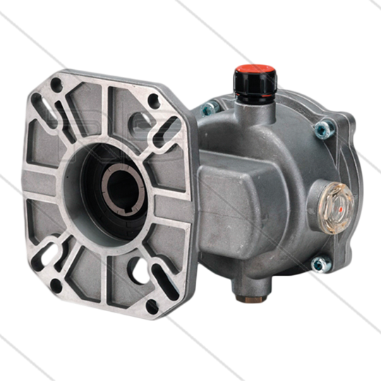 B24 Getriebe - pumpenserie: 47(VHT) - 59(E3) - 66(VHT-SS) - 2.176:1 - 13 bis 17 kW - 1&quot; Welle