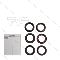 Kit 19 - Satz Hochdruck- und Niederdruckdichtungen Ø20mm (3x) - Serie 50