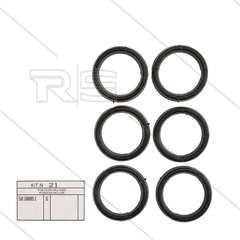 Kit 21 - Satz obere Ringe Ø20mm (6x) - Serie 50
