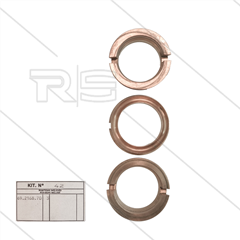 Kit 42 - Satz Messing Zwischenringe Ø36mm (3x) - Serie 69 + 75