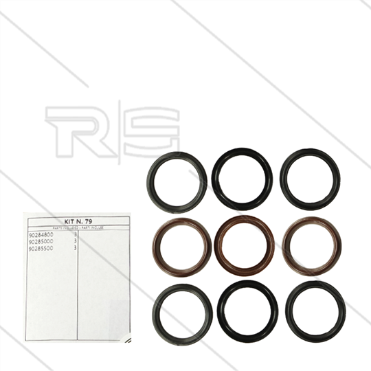 Kit 79 - Manschettensatz Ø45mm für 3 Plunger