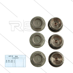 Kit 84 - Satz Ventilstopfen + O-Ringe (6x) - M24x1.5 - Serie 51