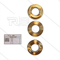 Kit 86 - Satz Messingringe + O-Ringe Ø15mm ( 3x) - Serie 51 Misting