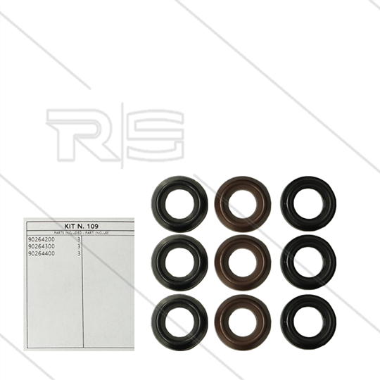 Kit 109 - Manschettensatz Ø16mm für 3 Plunger - Serie 47 - W928