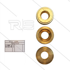 Kit 125 - Satz Messingringe + O-Ringe Ø15mm (3x) - Serie 44