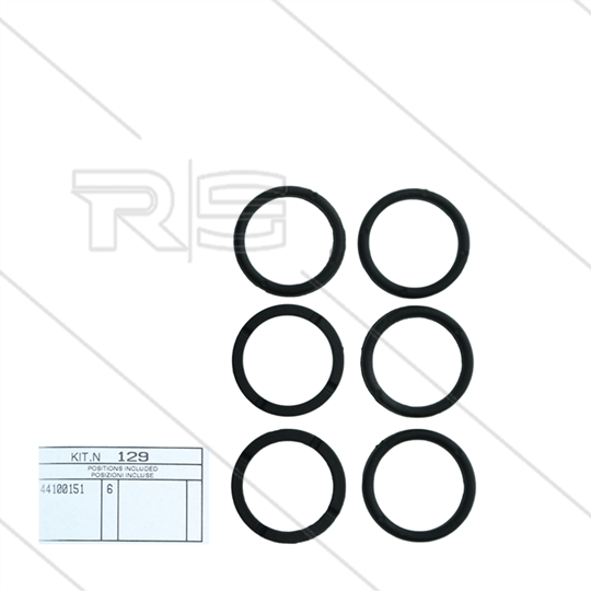 Kit 129 - Satz obere Ringe Ø18mm (6x) - Serie 44