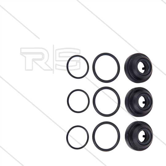 Kit 146 - Manschettensatz Ø12mm für 3 Plunger - Serie Greenjet - Cleanmatic - Bluetime