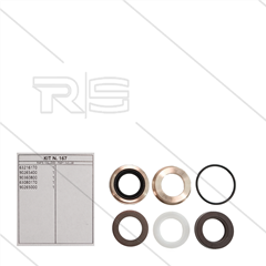 Kit 167 - kompletter Dichtsatz Ø18mm für 1 Plunger - Serie 63