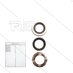 Kit 211 - kompletter Dichtsatz Ø24mm für 1 Plunger - Serie 66(V)HT