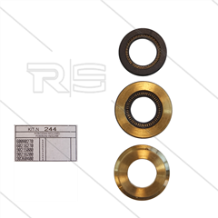 Kit 244 - kompletter Dichtsatz Ø15mm für 1 Plunger - Serie 60 (V)HT