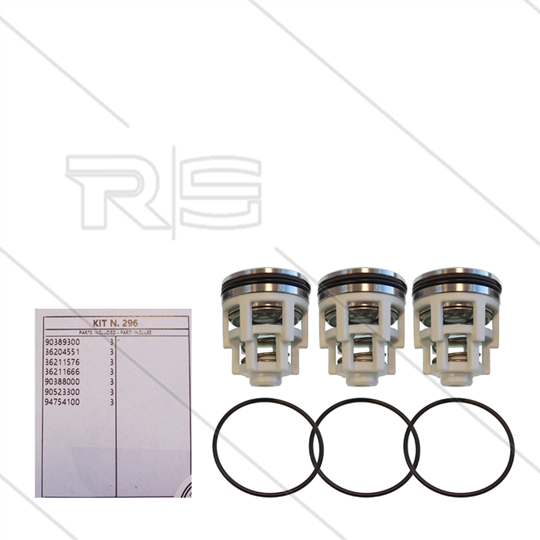 Kit 296 - Satz Saugventile (3x) - Serie AB