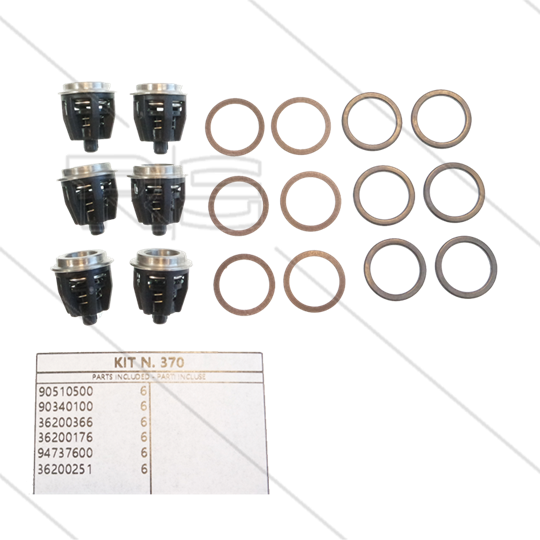 Kit 370 - Ventilsatz (6x) - Serie 47 VHT