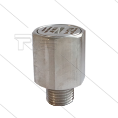 LPX-PC Pendeldüse 0.100 - VA - 1/4&quot; AG - 2 bis 20 bar - Spritzwinkel 30°