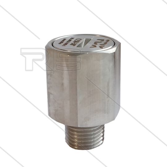 LPX-PC Pendeldüse 0.100 - VA - 1/4&quot; AG - 2 bis 20 bar - Spritzwinkel 30°
