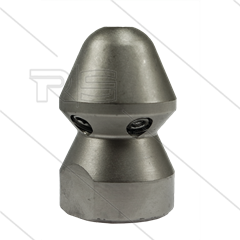 RU20 - Kanalreinigungsdüse - 0.200 - 1 x 1,00mm + 5 x 1,25mm - 300 Bar - max 160°C - 1/2&quot; IG