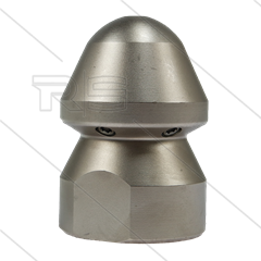 RU50 - Kanalreinigungsdüse - 0.500 - 1 x 1,75mm + 6 x 1,75mm - 300 Bar - max 160°C - 1&quot; IG