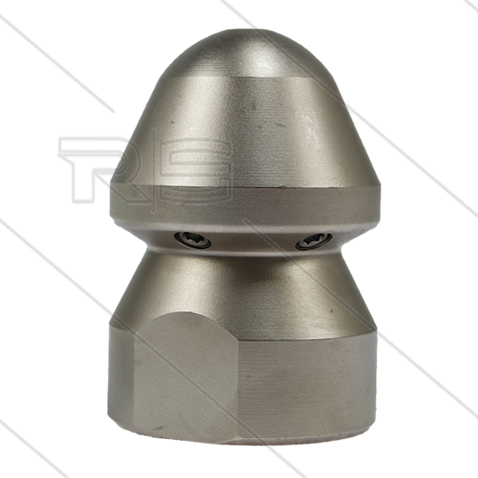 RU60 - Kanalreinigungsdüse - 0.600 - 1 x 2,25mm + 6 x 1,90mm - 300 Bar - max 160°C - 1&quot; IG