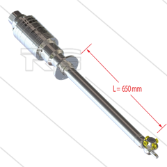 MI42-316 ATEX - wasserbetriebener Fassreiniger - NSF / FDA genehmigt - 40 bis 140 Bar - 35 bis 45