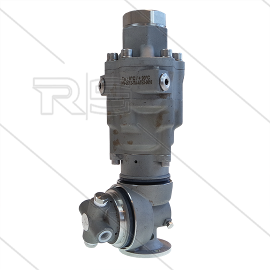 A80RA ATEX - selbstdrehender Tankreiniger - Edelstahl 303 - 30 bis 140 Bar - 30 bis 40 l/min