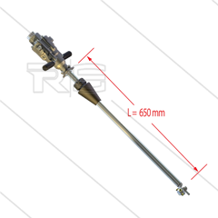 MI63A ATEX - wasserbetriebener Fassreiniger - Ø50mm - 140 Bar - 20 bis 25 l/min - 2,0mm injektoren