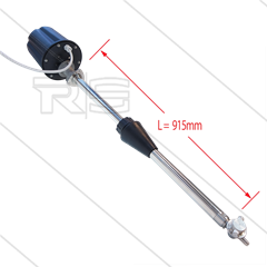 M63E - Fassreiniger - Ø50 mm - 140 Bar - 15 bis 50 l/min - Rohrlänge: 915mm - Spannung: 24V AC