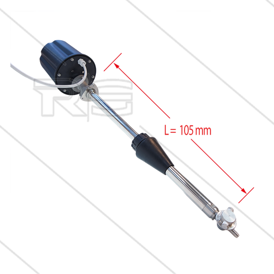 M63E - Fassreiniger - Ø50 mm - 140 Bar - 15 bis 50 l/min - Rohrlänge: 105mm - Spannung: 24V AC