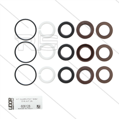 Udor Kit 28 - Manschettensatz für 3 Plunger Ø18mm - Serie B + BK + M + MK