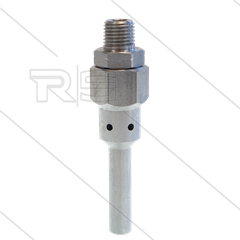 Weitsprühdüsen für EG Düse - L=93mm - ohne Düse - 1/8&quot; NPT AG
