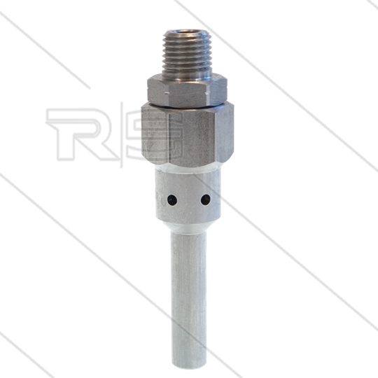 Weitsprühdüsen für EG Düse - L=95mm - ohne Düse - 1/4&quot; NPT AG