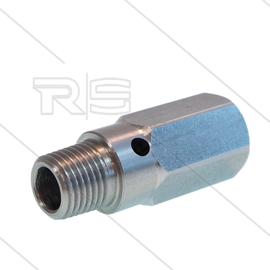 Schauminjector für Waschbürste - Anschluss: 1/4&quot; IG x 1/4&quot; AG - Ø=1,5mm
