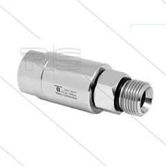 DGL Drehgelenk - dreifach gelagert - 1/4&quot; IG x 1/4&quot; AG - 275 Bar - NW6 - 1000 U/min bei max 30°C