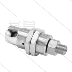 DXGI Winkeldrehgelenk - dreifach gelagert - 1/4&quot; IG x 3/8&quot; AG - 170 Bar - NW6 - 2000 U/min