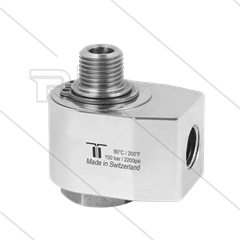 WDG Winkeldrehgelenk - einfach gelagert - 3/8&quot; IG x 1/4&quot; AG - 150 Bar - NW7 - 30 U/min - max 90°C