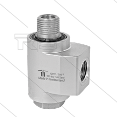 WDBL Winkeldrehgelenk - zweifach gelagert - 3/8&quot; IG x 3/8&quot; AG - 275 Bar - NW10 - 200 U/min