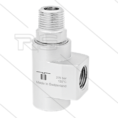 WDCS Winkeldrehgelenk - zweifach gelagert - 1/2&quot; IG x 1/2&quot; AG - 275 Bar - NW12 - 200 u/min