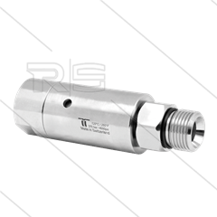 DYL Drehgelenk - dreifach gelagert - 3/8&quot; IG x 1/4&quot; AG - 275 Bar - NW6 - 2000 U/min - max 120°C