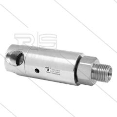 DYL Drehgelenk - dreifach gelagert - 1/4&quot; IG x 3/8&quot; AG - 275 Bar - NW6 - 2000 U/min - max 120°C