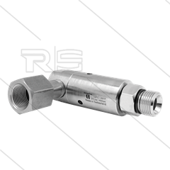 DYL Winkeldrehgelenk - dreifach gelagert - 3/8&quot; IG x 3/8&quot; AG - 275 Bar - NW6 - 2000 U/min
