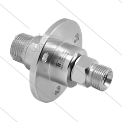 DYF Drehgelenk - dreifach gelagert - M22x1,5 AG x 1/4 &quot; AG - 275 Bar - NW6 - 2000 U/min - 120°C