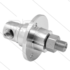 DYF Winkeldrehgelenk - dreifach gelagert - 1/4&quot; AG x 1/4&quot;  AG - 275 Bar - NW6 - 2000 U/min