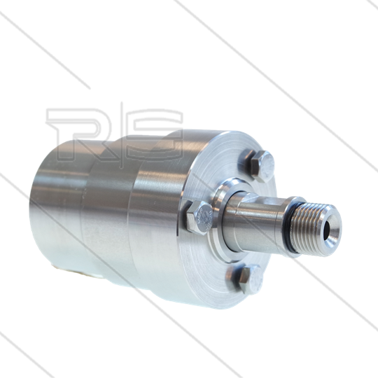 DYT Drehgelenk - 350 Bar - max 120°C - 2 x 1/4&quot; IG x 3/8&quot; AG - für: DR-520