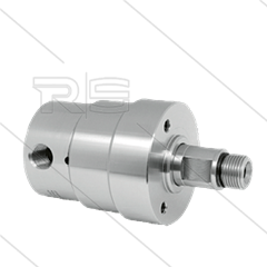 DYUI Drehgelenk - 500 Bar - max 120°C - 2 x 1/4&quot; IG x 3/8&quot; AG - für: DR-520