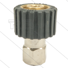 M21x1,5 - DKS - Handverschraubung Grau - einfach gelagert - 250 Bar - NW6 - 30 U/min - max 120°C