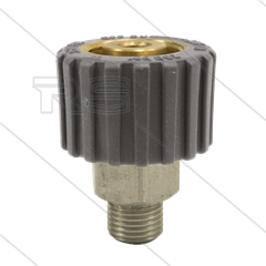 M21x1,5 - DKS - Handverschraubung Grau - einfach gelagert - 250 Bar - NW6 - 30 U/min - max 120°C