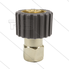 M21x1,5 - DKS - Handverschraubung Grau - einfach gelagert - 250 Bar - NW6 - 30 U/min - max 120°C