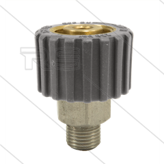 M21x1,5 - DKS - Handverschraubung Grau - einfach gelagert - 250 Bar - NW6 - 30 U/min - max 120° - M1
