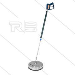 FL-EG410 - Flächenreiniger - Ø410mm - 275 Bar - max 120°C - 3/8&quot; IG - Rotorarm 2 x 1/8&quot; NPT IG