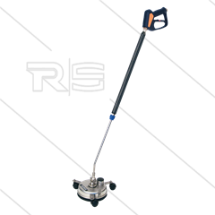 FL-AER200 - Flächenreiniger mit Absaugfunktion (Ø50mm) - Ø200mm - 275 Bar - max 120°C - 3/8&quot; IG